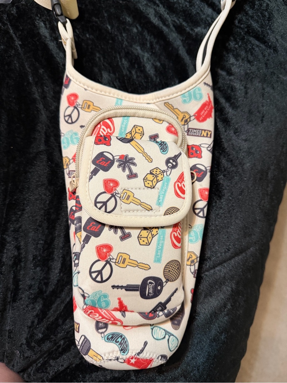 Raising Canes Water Bottle Shoulder Bag
